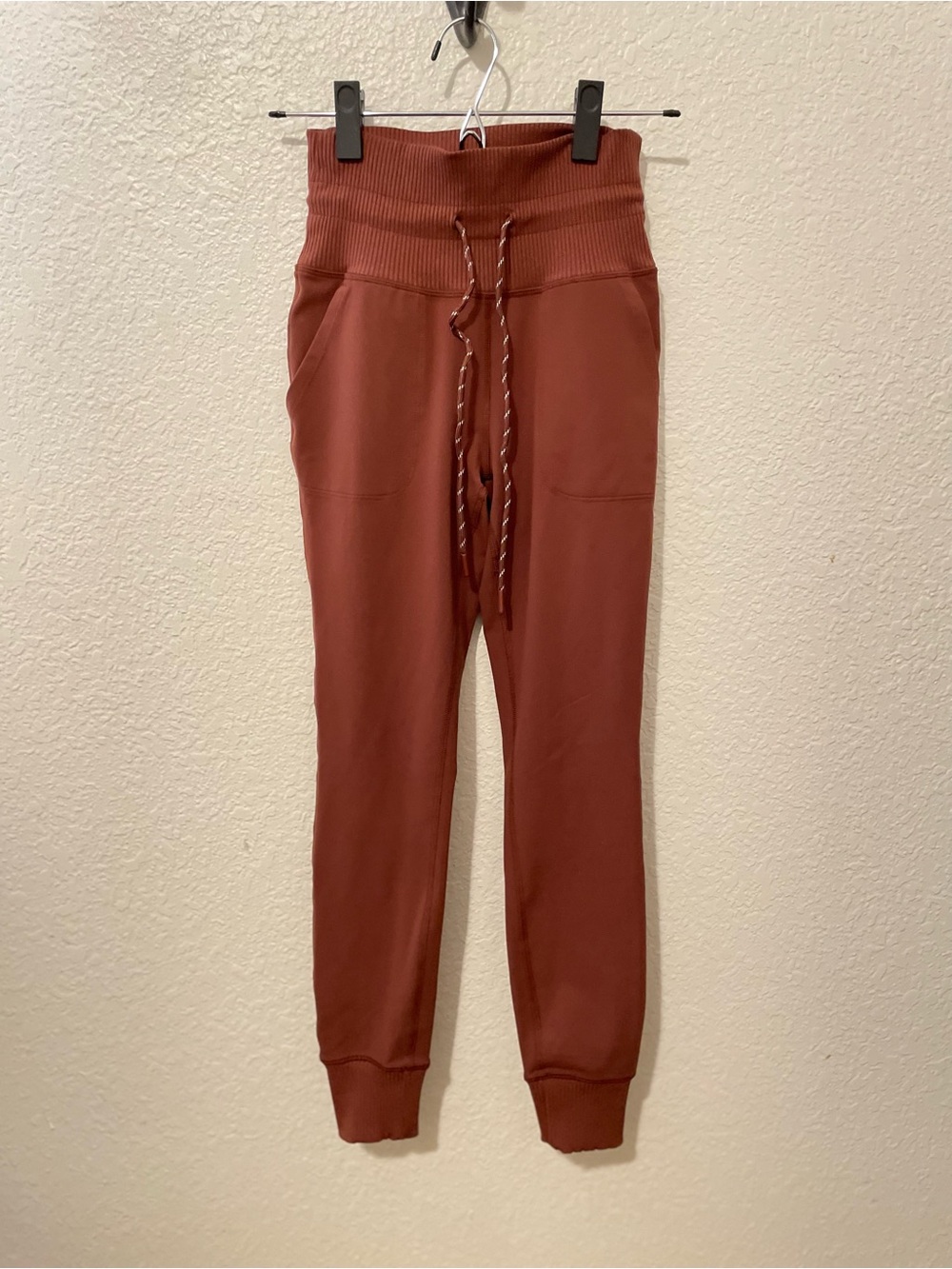 Avalanche Rust Drawstring Joggers